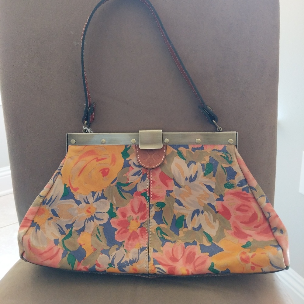 Patricia Nash Ferrara Frame Satchel